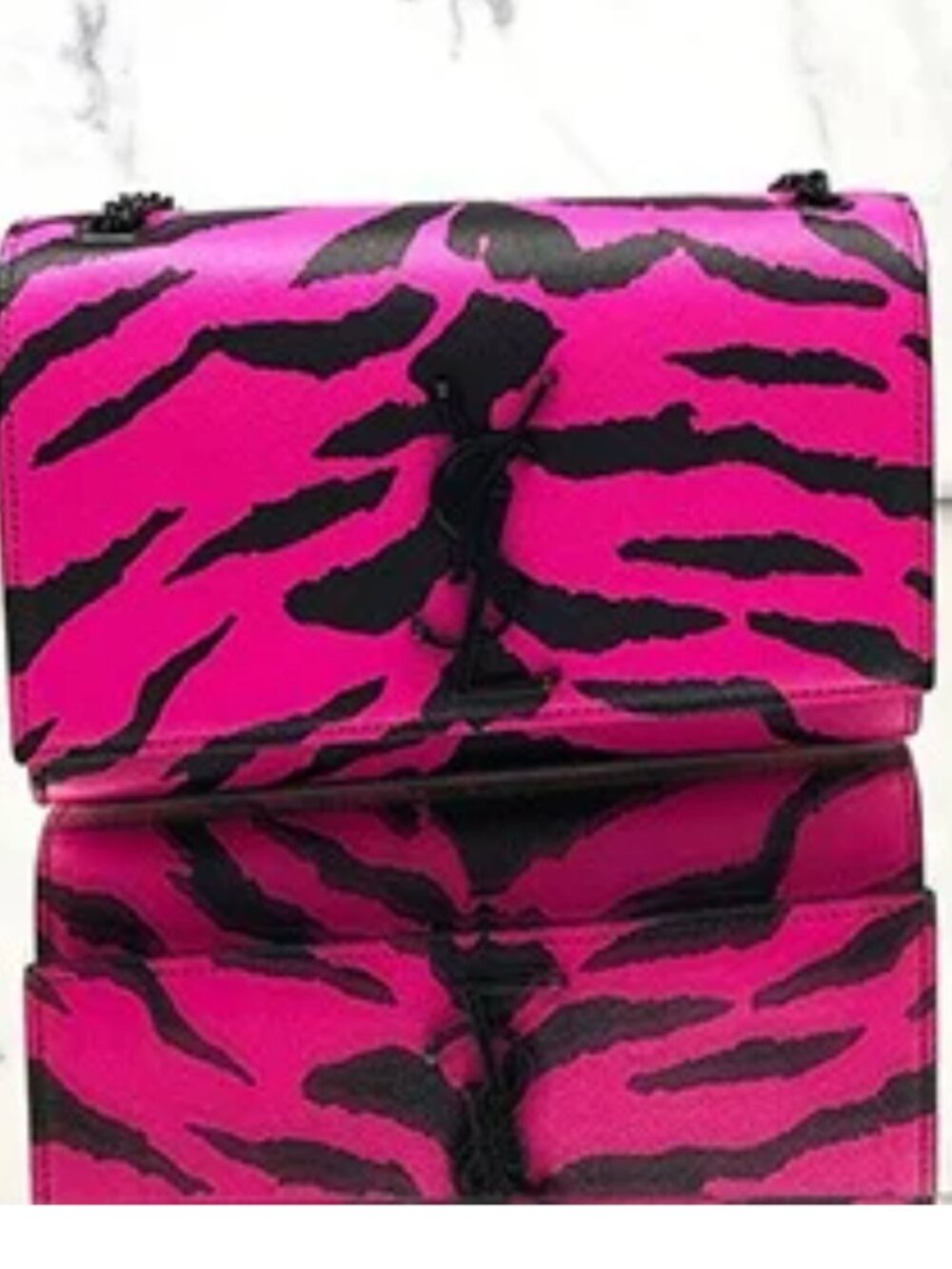 YSL Small Kate Zebra Bag